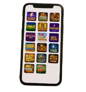 teléfono inteligente con juegos de spingenie es